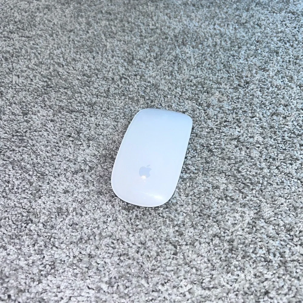 Apple Sleek Silver Mouse